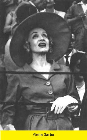  Greta Garbo    en los toros